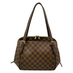Louis Vuitton Shoulder Bag Damier Belem MM Ebene