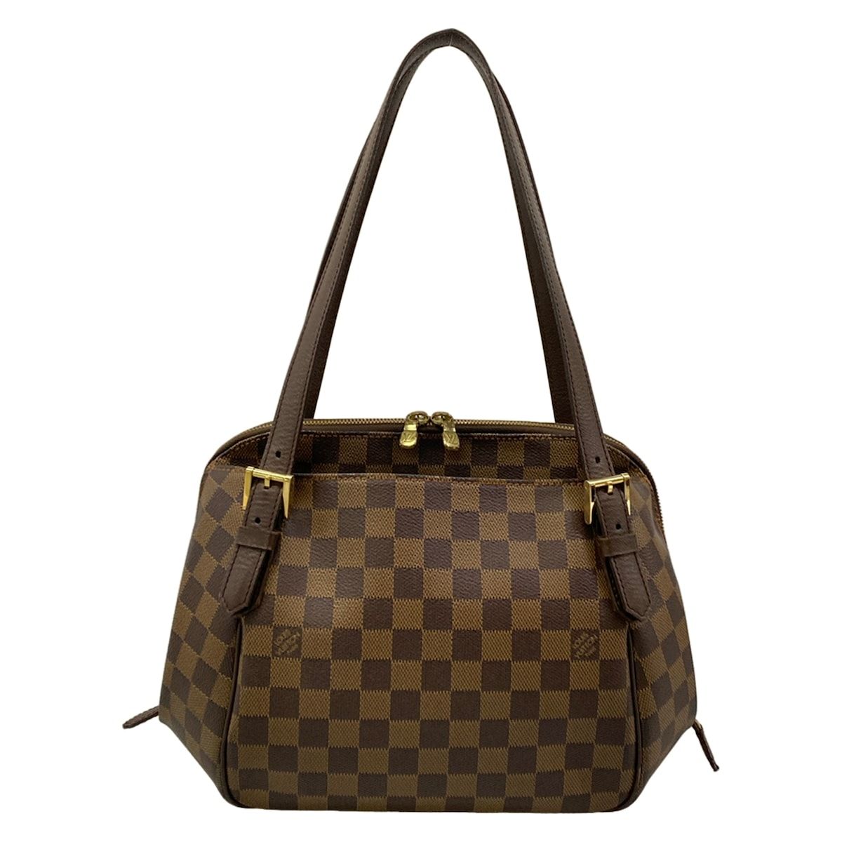 Louis Vuitton Shoulder Bag Damier Belem MM Ebene
