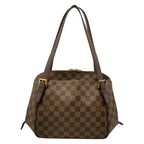 Louis Vuitton Shoulder Bag Damier Belem MM Ebene — view 3