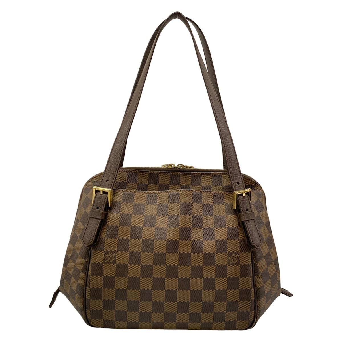 Louis Vuitton Shoulder Bag Damier Belem MM Ebene — view 3