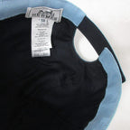 Hermes Cap Logo Snap Button Baby Blue Mnk 11 Hat — view 5