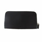Prada Wallet Zip Closure Logo Triangle Plate Bijou Bear Black — view 2