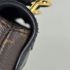 Louis Vuitton Locky BB 2-Way Shoulder Bag Monogram Brown Noir — view 4