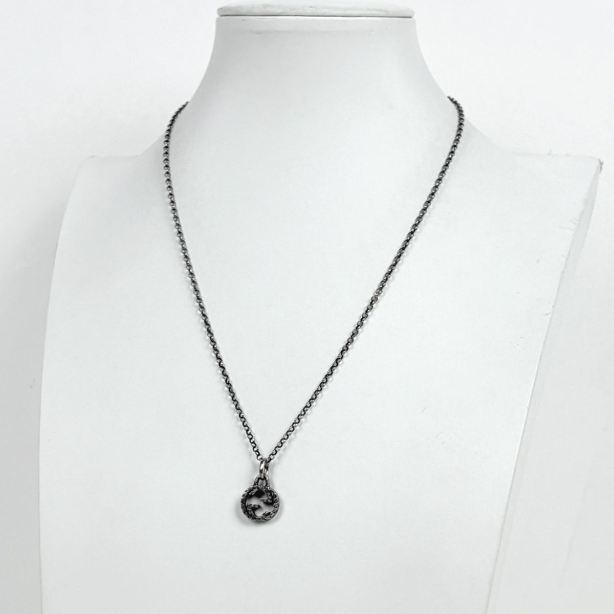 Gucci Necklace Interlocking G 925 Sterling Silver — view 4