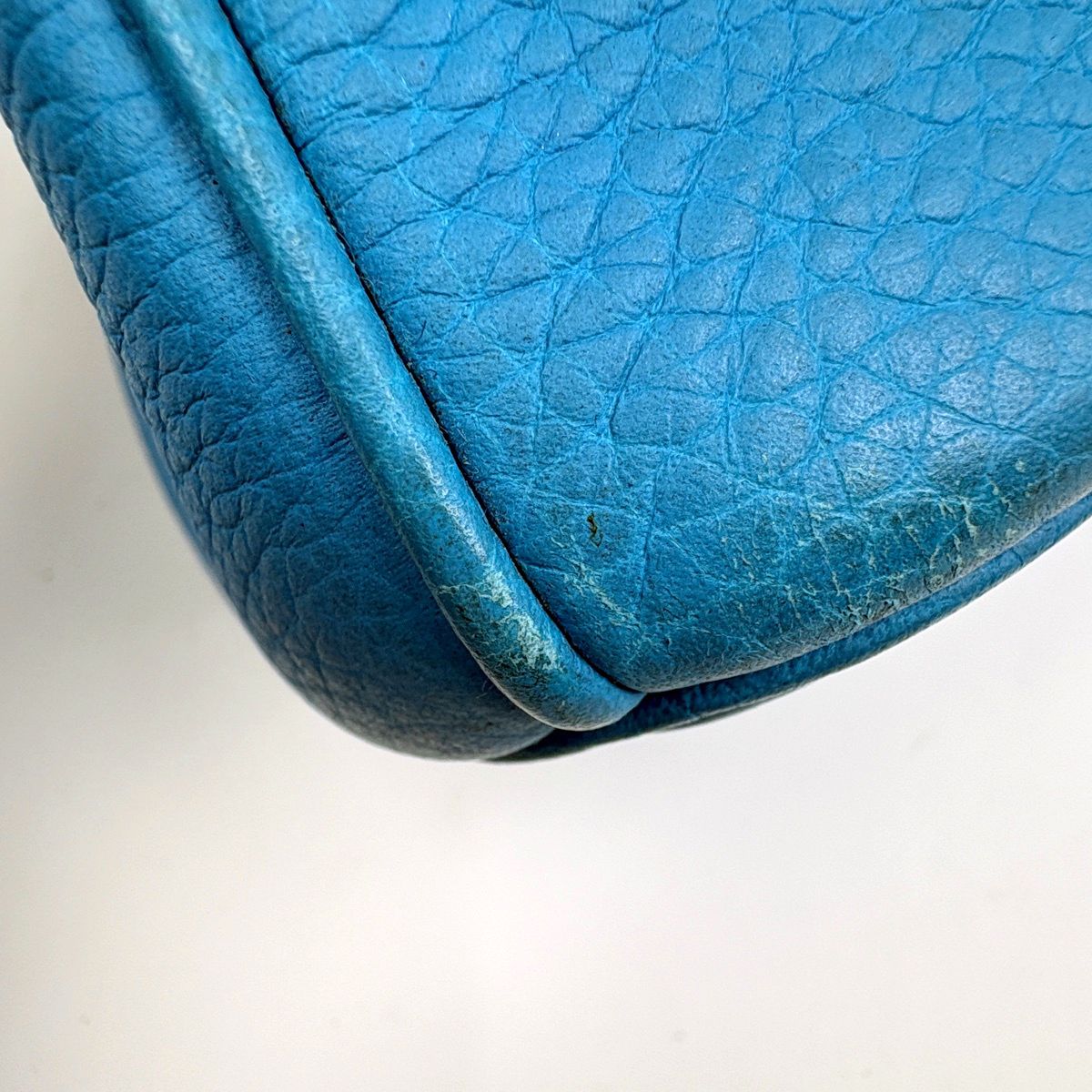 Dior Handbag Diorissimo 2-Way Leather Blue — view 3