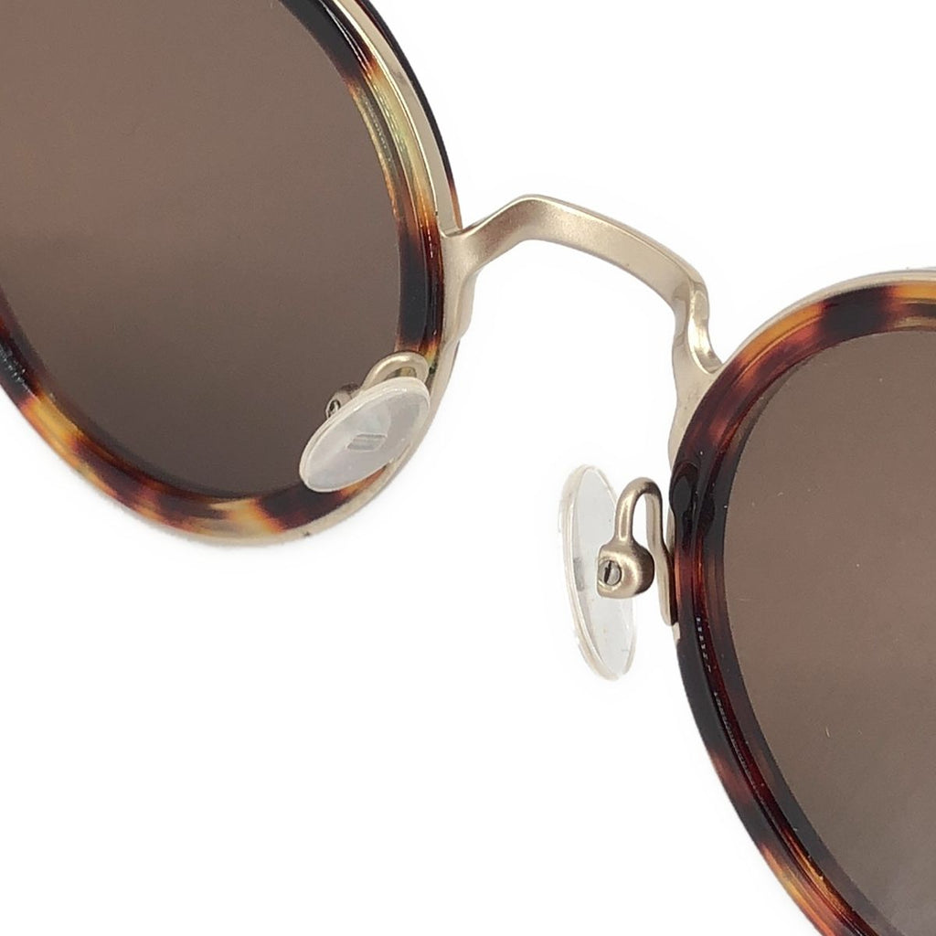 Celine Combination Sunglasses Brown Gold Eyewear — view 3