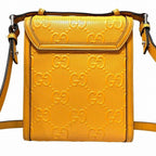 Gucci GG Embossed Shoulder Bag Leather — view 2