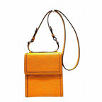 Gucci GG Embossed Shoulder Bag Leather