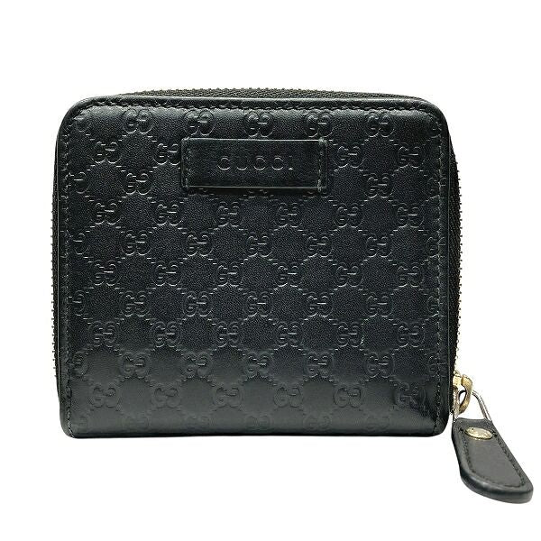 Gucci Micro Guccissima Bifold Wallet Leather