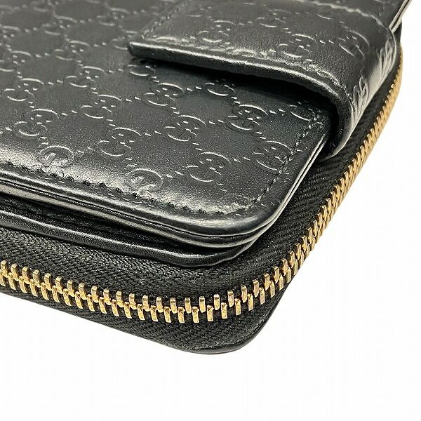 Gucci Micro Guccissima Bifold Wallet Leather — view 8