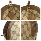 Gucci Vintage Sherry Line Beige GG Supreme Canvas 904 02 047 Shoulder Bag — view 5