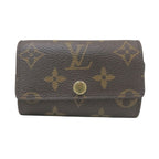 Louis Vuitton Multicles 6 Monogram Key Case Canvas Key Holder