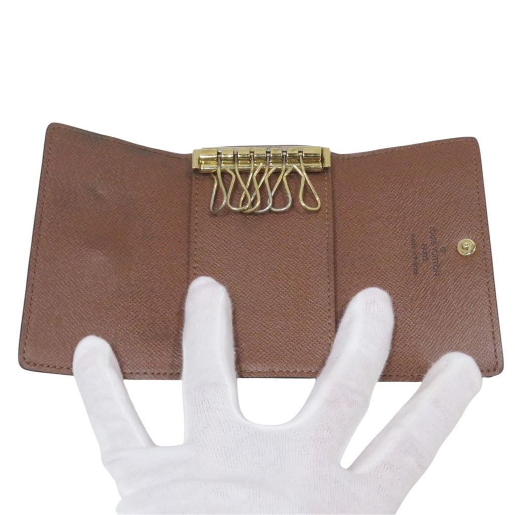 Louis Vuitton Multicles 6 Monogram Key Case Canvas Key Holder — view 5