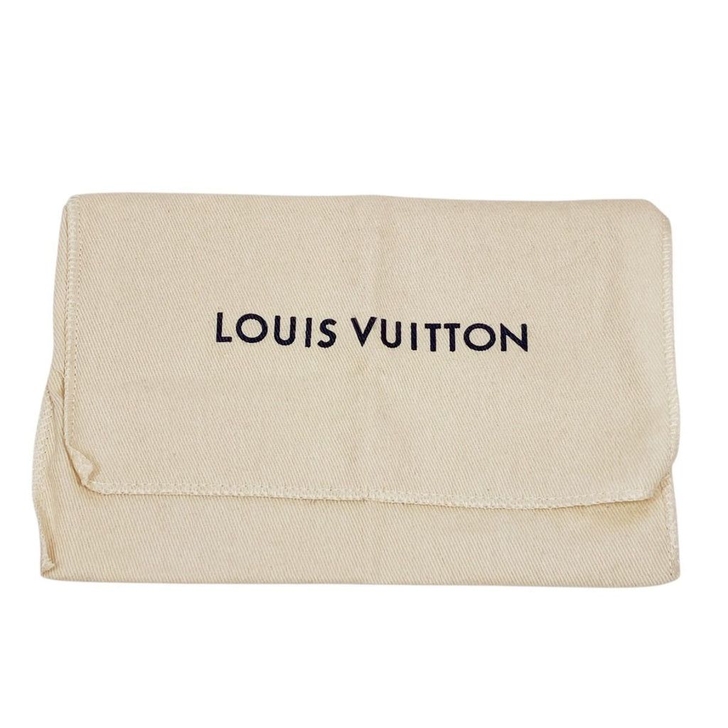 Louis Vuitton Mini Pochette Accessoires Damier Azur Pouch Canvas — view 5