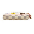 Louis Vuitton Mini Pochette Accessoires Damier Azur Pouch Canvas — view 3