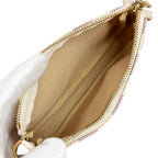 Louis Vuitton Mini Pochette Accessoires Damier Azur Pouch Canvas — view 8