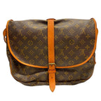 Louis Vuitton Saumur 35 Monogram Shoulder Bag Canvas — view 2