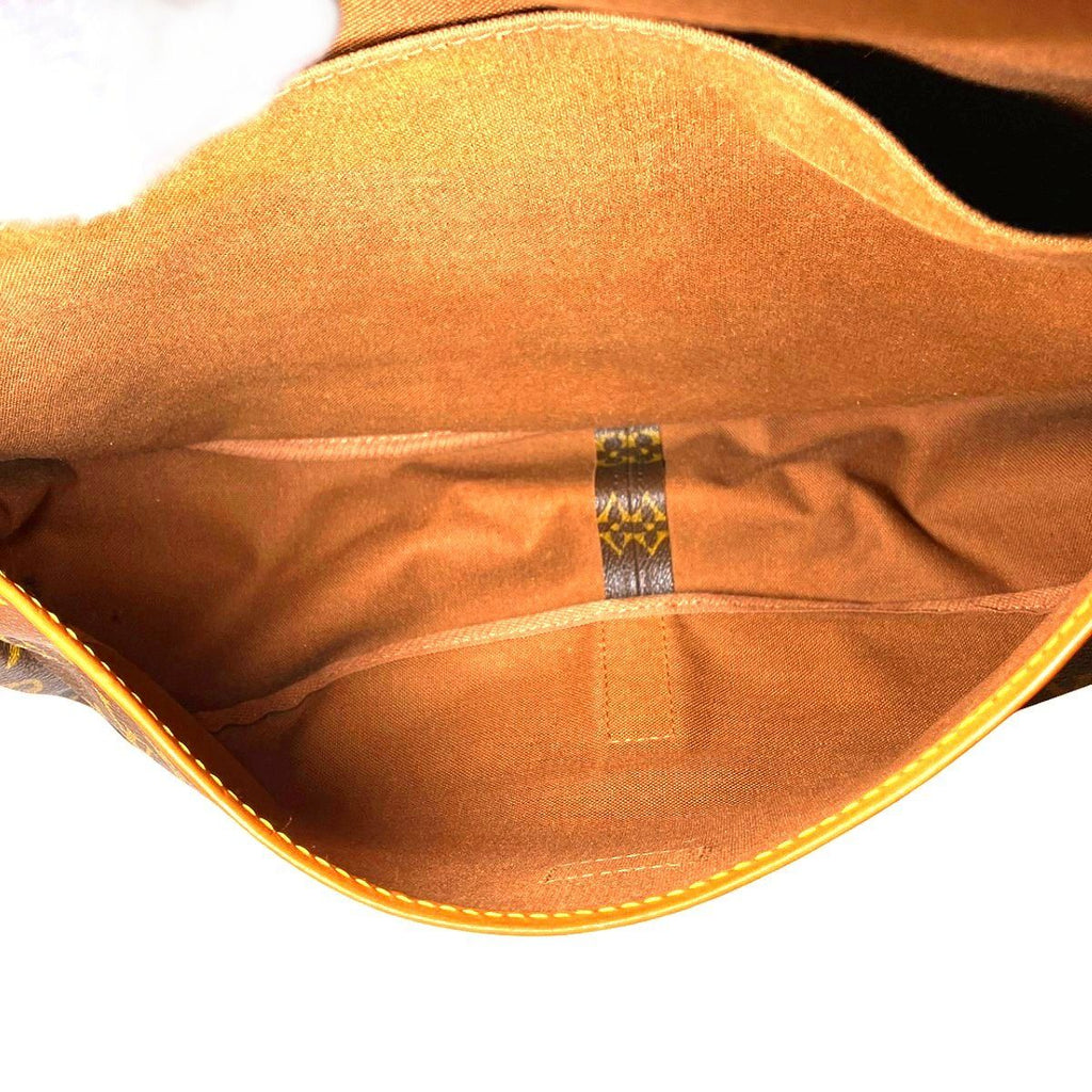Louis Vuitton Saumur 35 Monogram Shoulder Bag Canvas — view 5