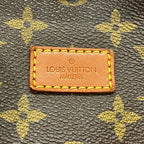 Louis Vuitton Saumur 35 Monogram Shoulder Bag Canvas — view 4