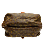 Louis Vuitton Saumur 35 Monogram Shoulder Bag Canvas — view 3
