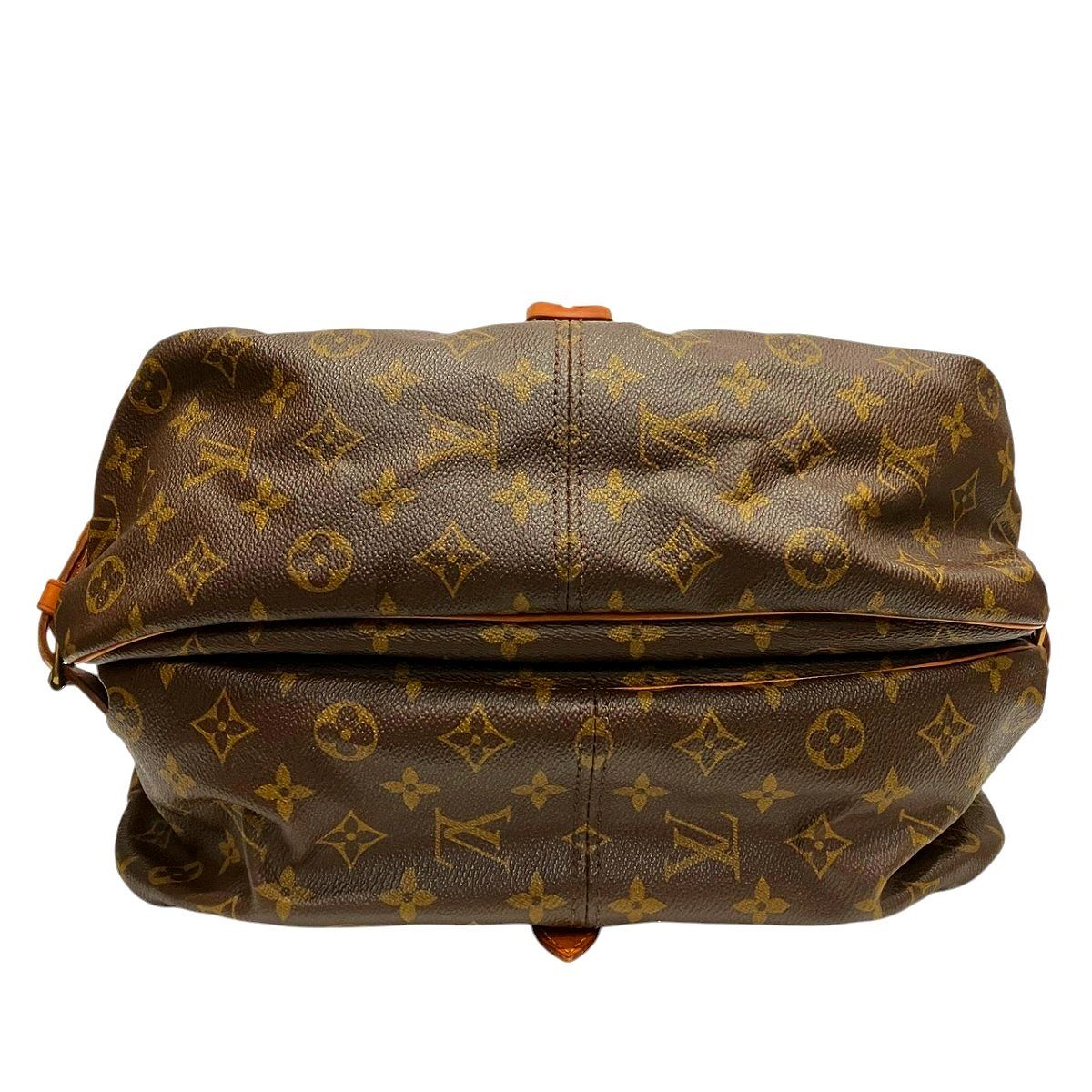 Louis Vuitton Saumur 35 Monogram Shoulder Bag Canvas — view 3