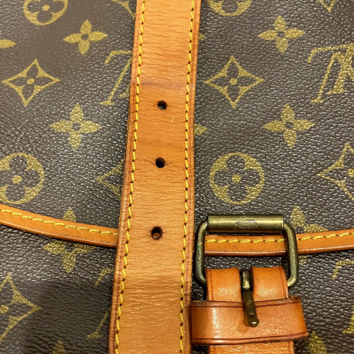 Louis Vuitton Saumur 35 Monogram Shoulder Bag Canvas — view 8