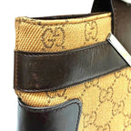 Gucci Handbag Leather GG Canvas — view 8
