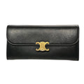 Celine Triomphe Wallet Leather