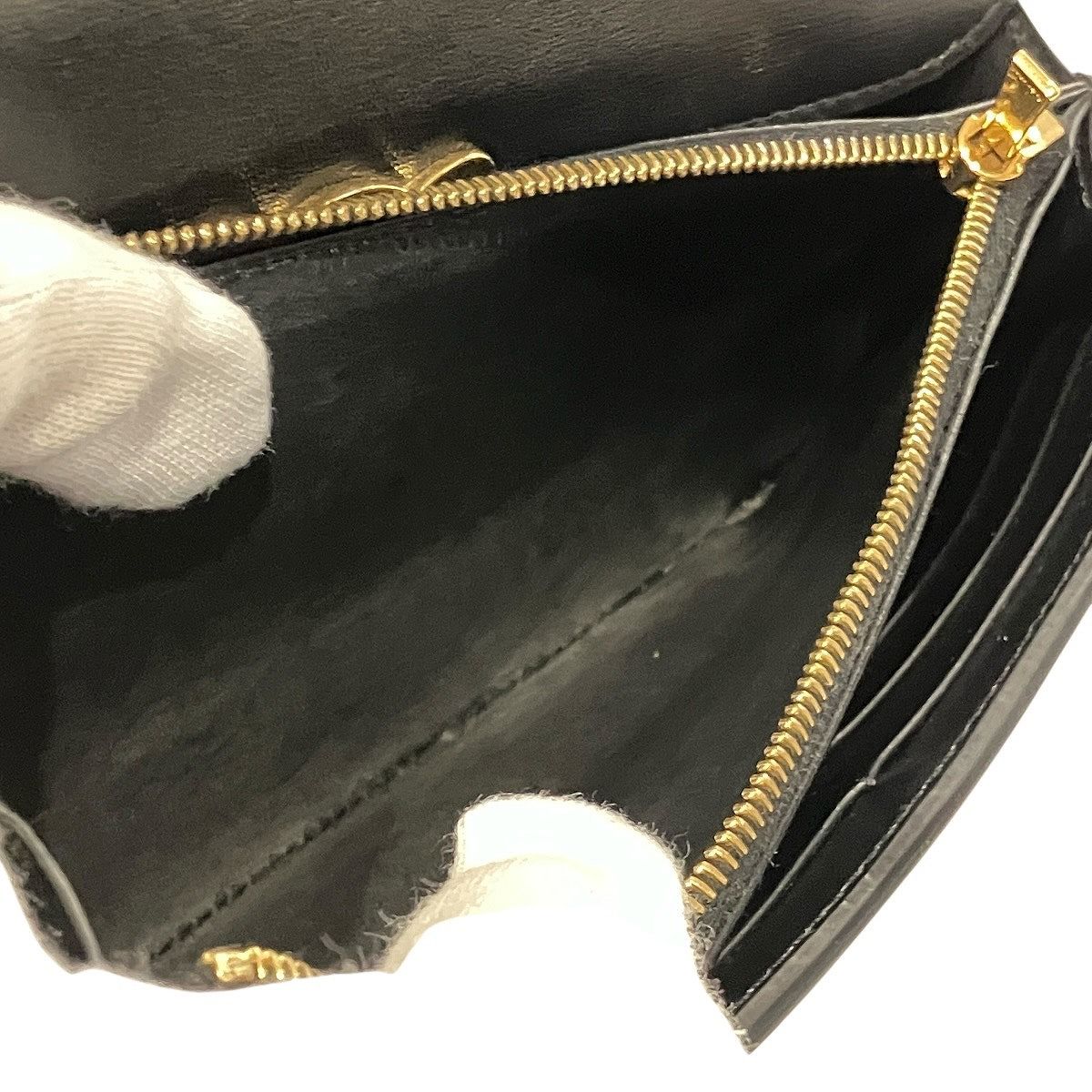 Celine Triomphe Wallet Leather — view 8