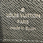 Louis Vuitton Zippy Wallet Vertical Damier Graphite Color Column Canvas — view 4