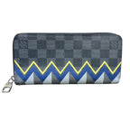 Louis Vuitton Zippy Wallet Vertical Damier Graphite Color Column Canvas — view 2