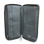 Louis Vuitton Zippy Wallet Vertical Damier Graphite Color Column Canvas — view 3