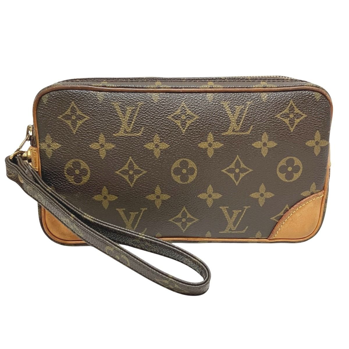 Louis Vuitton Marly Dragonne PM Monogram Second Bag Canvas