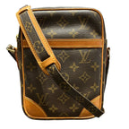 Louis Vuitton Danube Monogram Shoulder Bag Canvas