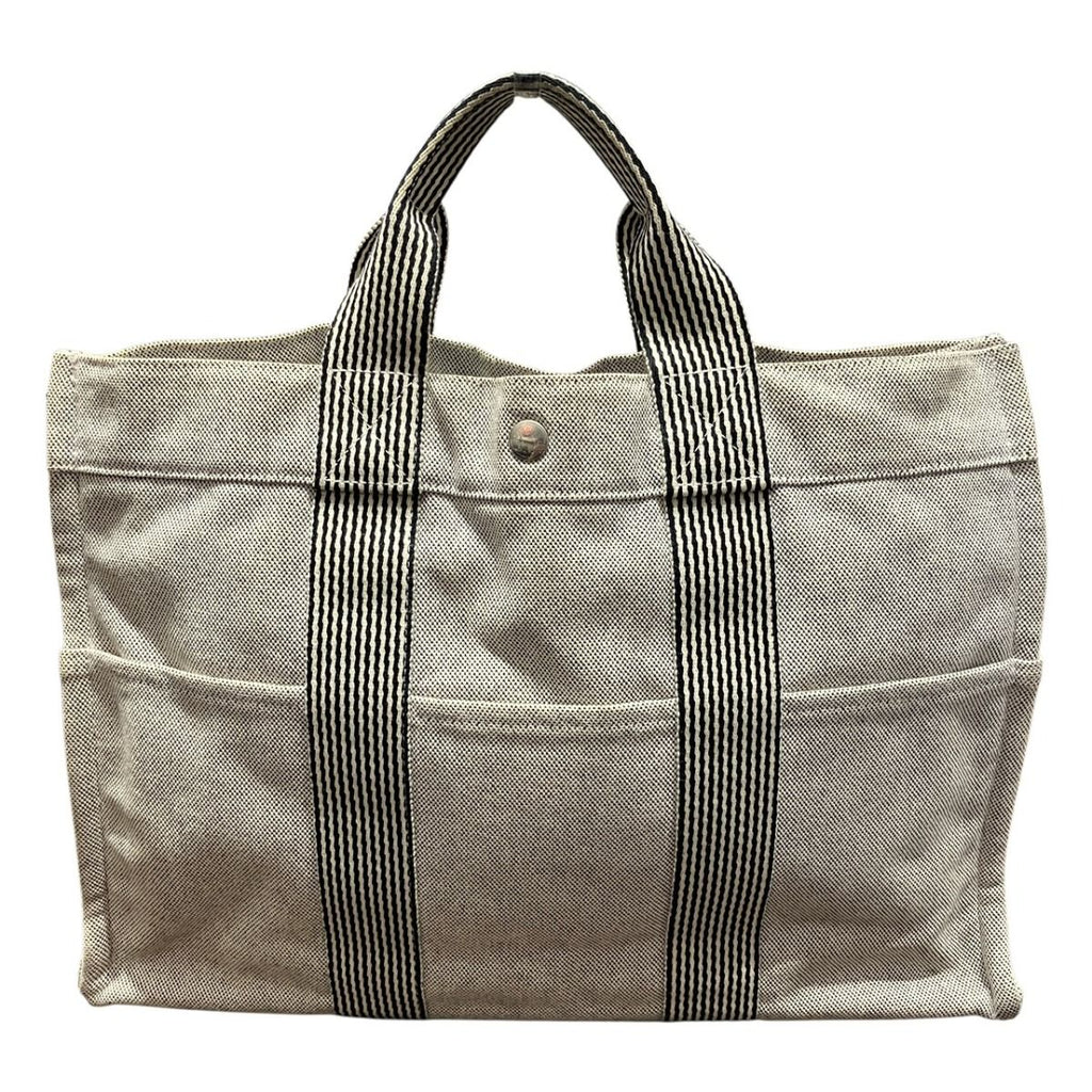 Hermes Fourre Tout MM Handbag Canvas — view 2