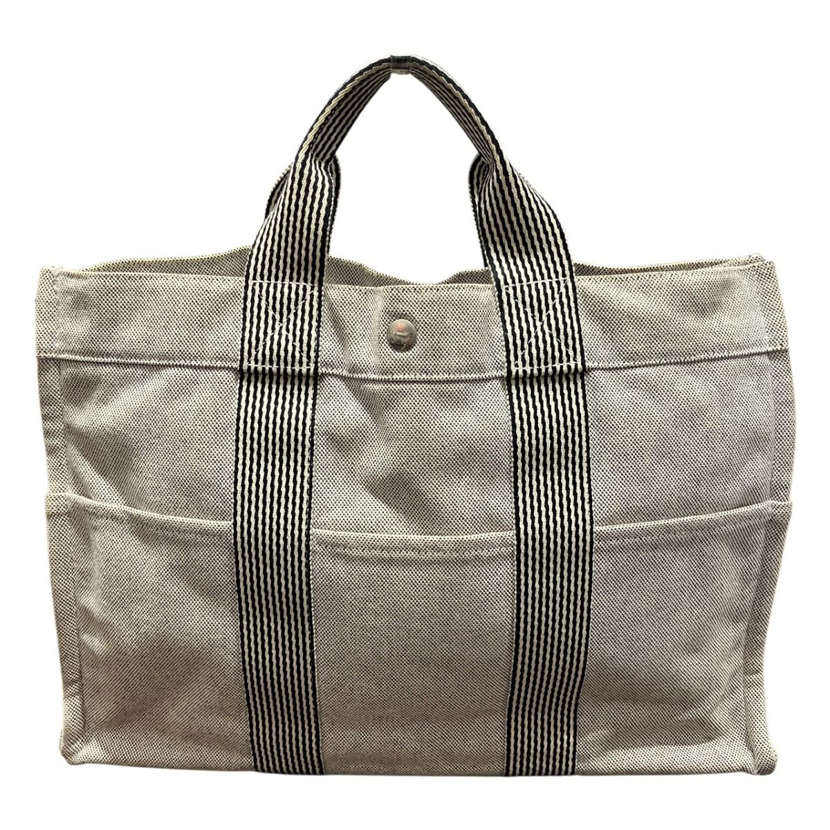 Hermes Fourre Tout MM Handbag Canvas — view 2