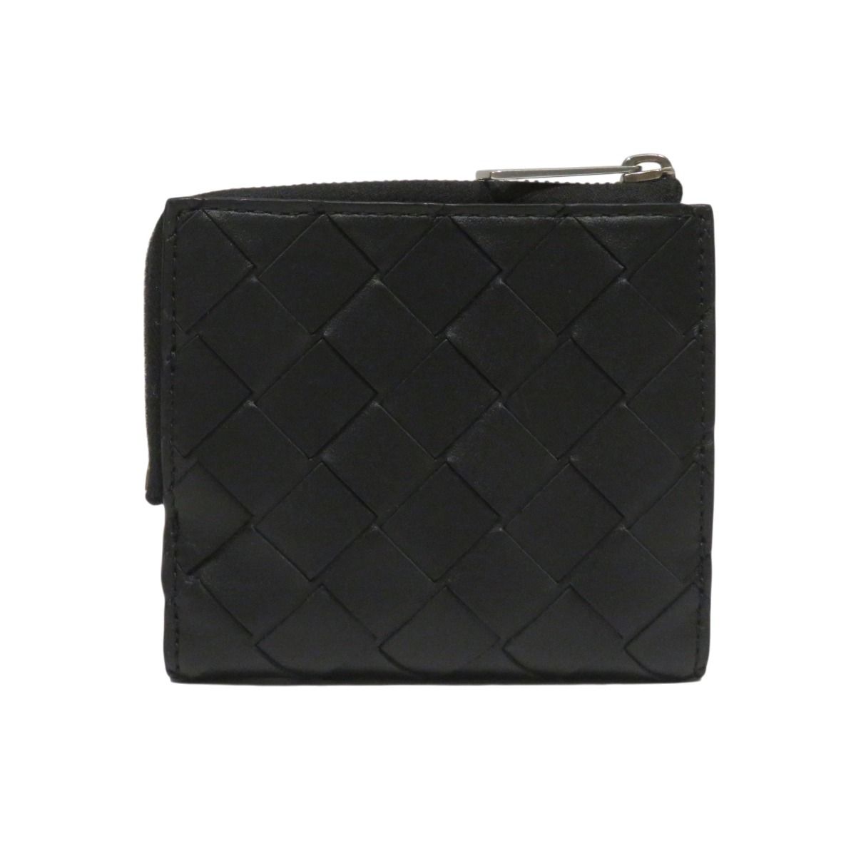 Bottega Veneta Intrecciato Bifold Zipper Wallet Leather — view 2