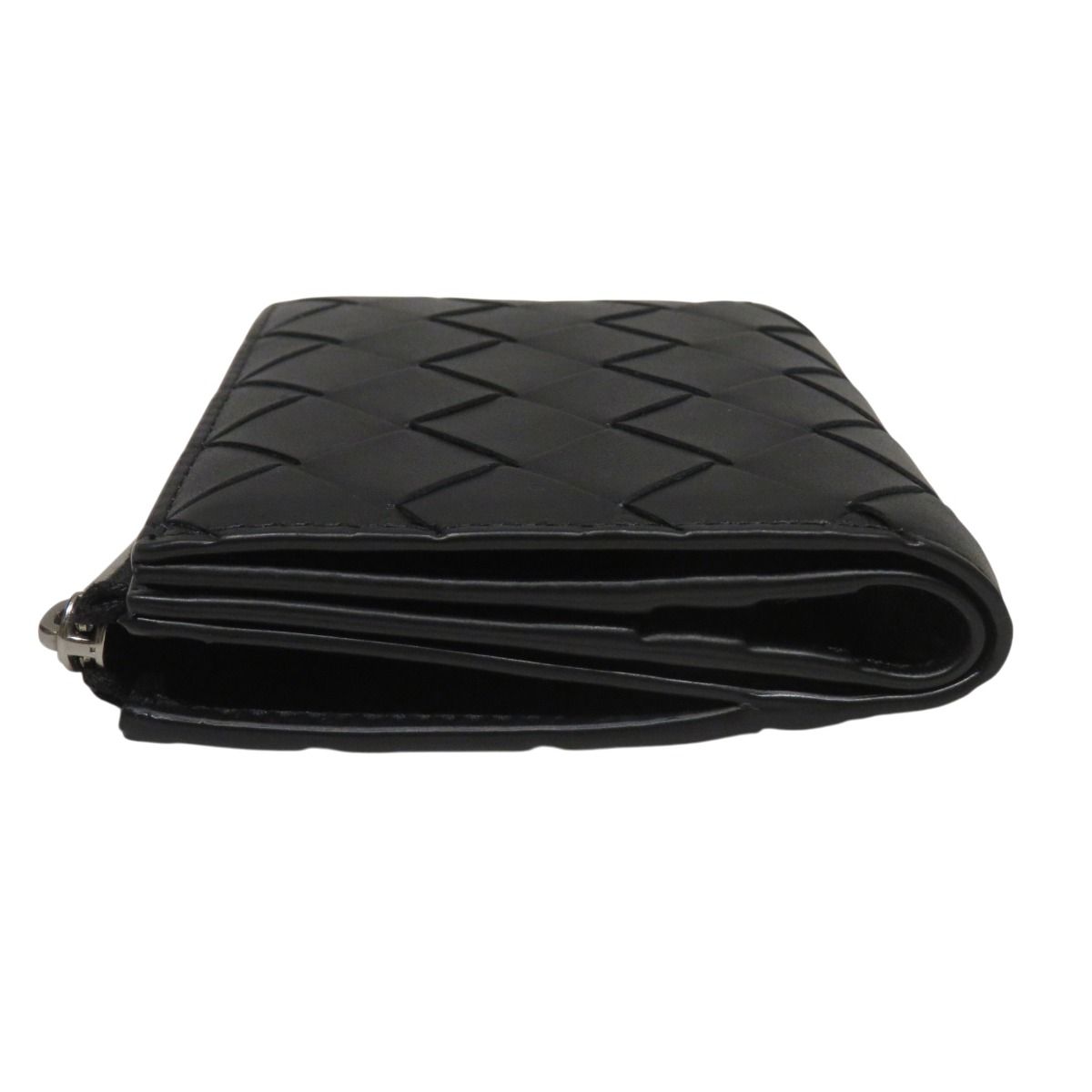 Bottega Veneta Intrecciato Bifold Zipper Wallet Leather — view 8
