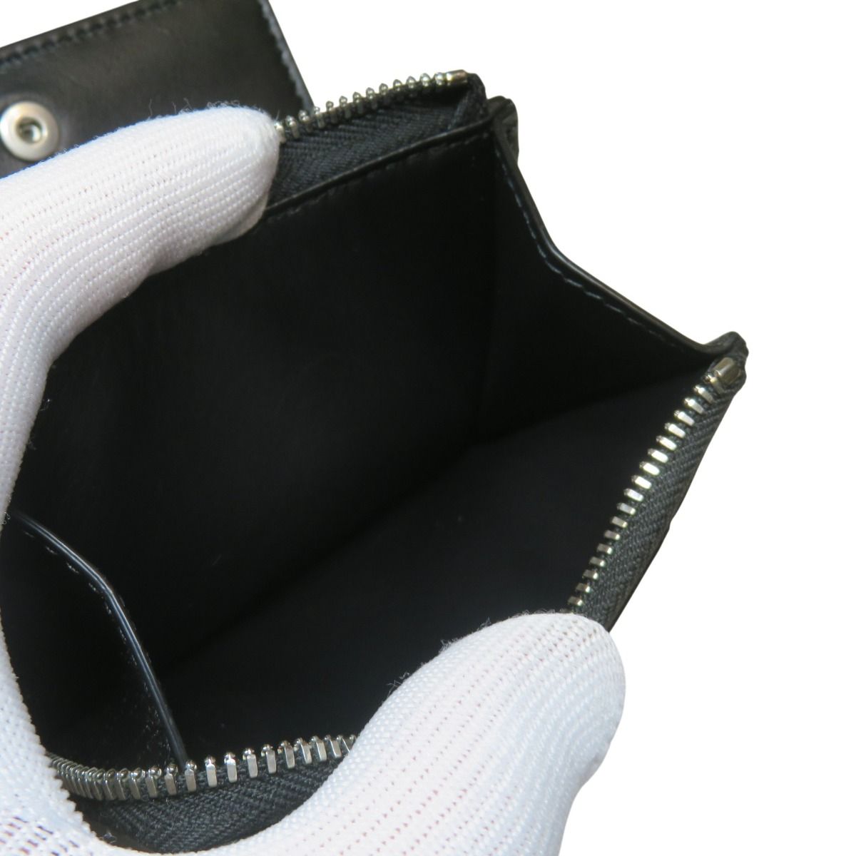 Bottega Veneta Intrecciato Bifold Zipper Wallet Leather — view 6