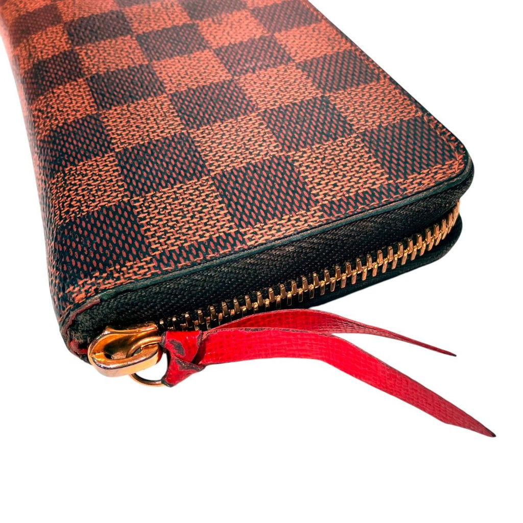 Louis Vuitton Portefeuille Clemence Damier Wallet Canvas — view 8