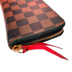 Louis Vuitton Portefeuille Clemence Damier Wallet Canvas — view 8