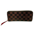 Louis Vuitton Portefeuille Clemence Damier Wallet Canvas