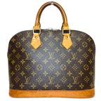 Louis Vuitton Alma Monogram Handbag Canvas — view 2