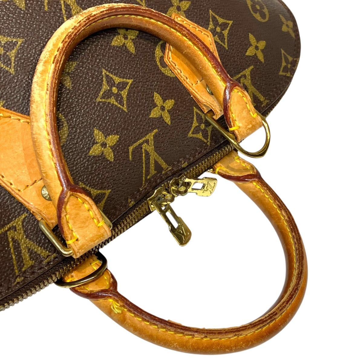 Louis Vuitton Alma Monogram Handbag Canvas — view 7