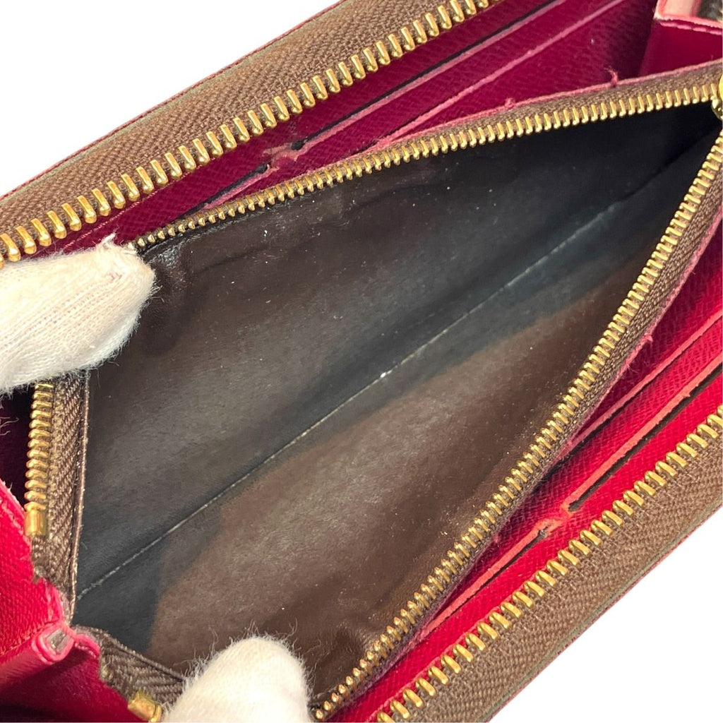 Louis Vuitton Portefeuille Clemence Monogram Wallet Canvas — view 6