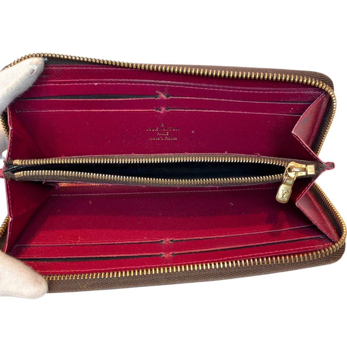Louis Vuitton Portefeuille Clemence Monogram Wallet Canvas — view 3