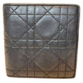Dior Cannage Bifold Wallet Leather