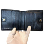 Dior Cannage Bifold Wallet Leather — view 3