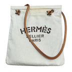 Hermes Aline MM Shoulder Bag Toile Chevron Veau