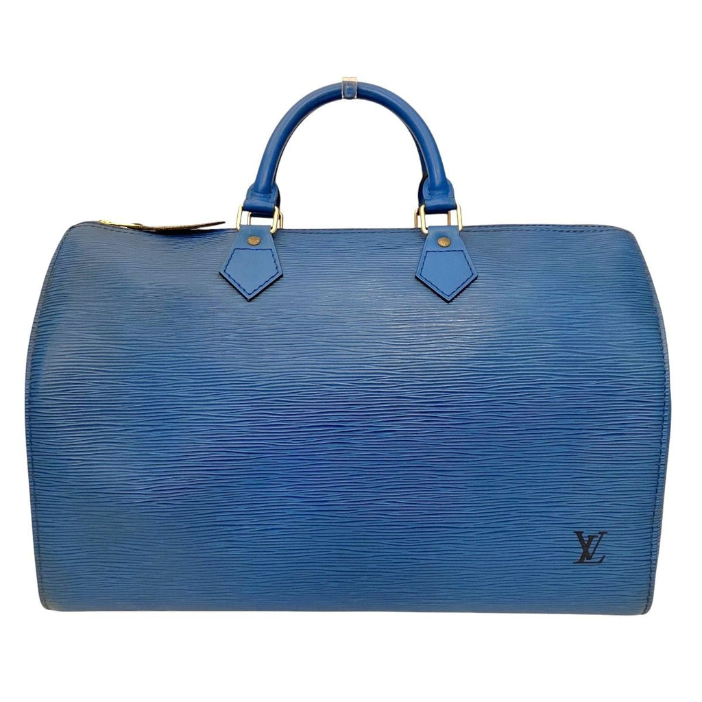 Louis Vuitton Speedy 35 Epi Handbag Leather